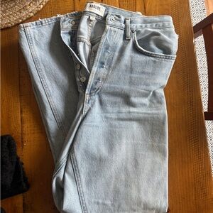 AGOLDE straight leg jeans